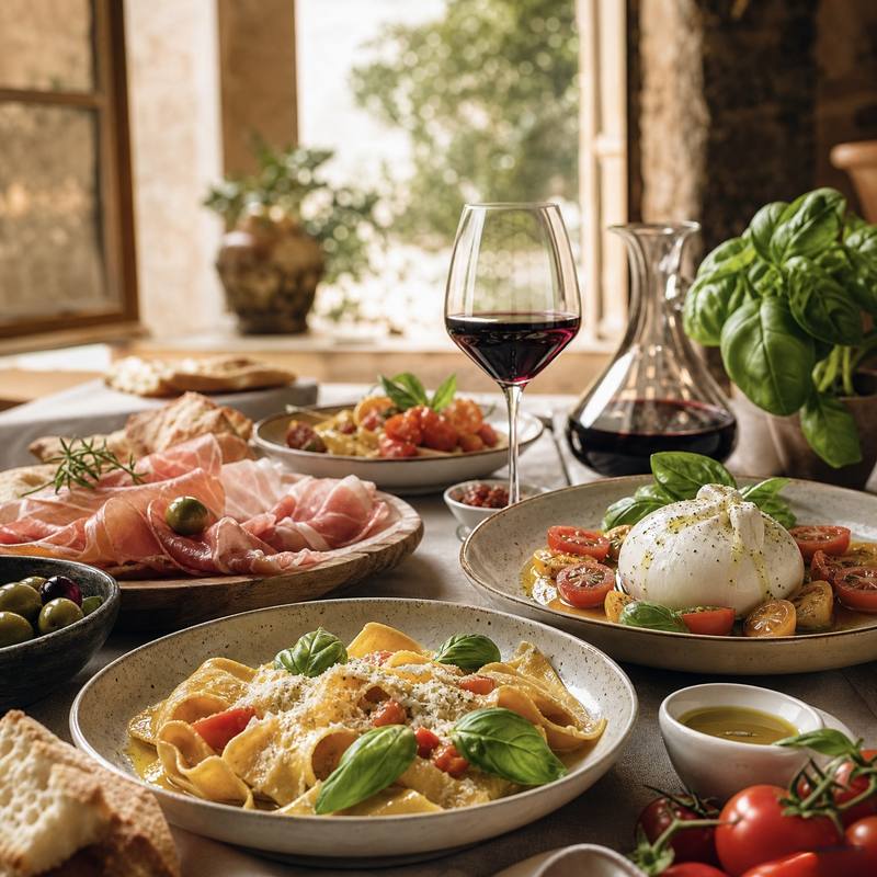 Italian Food cuisine