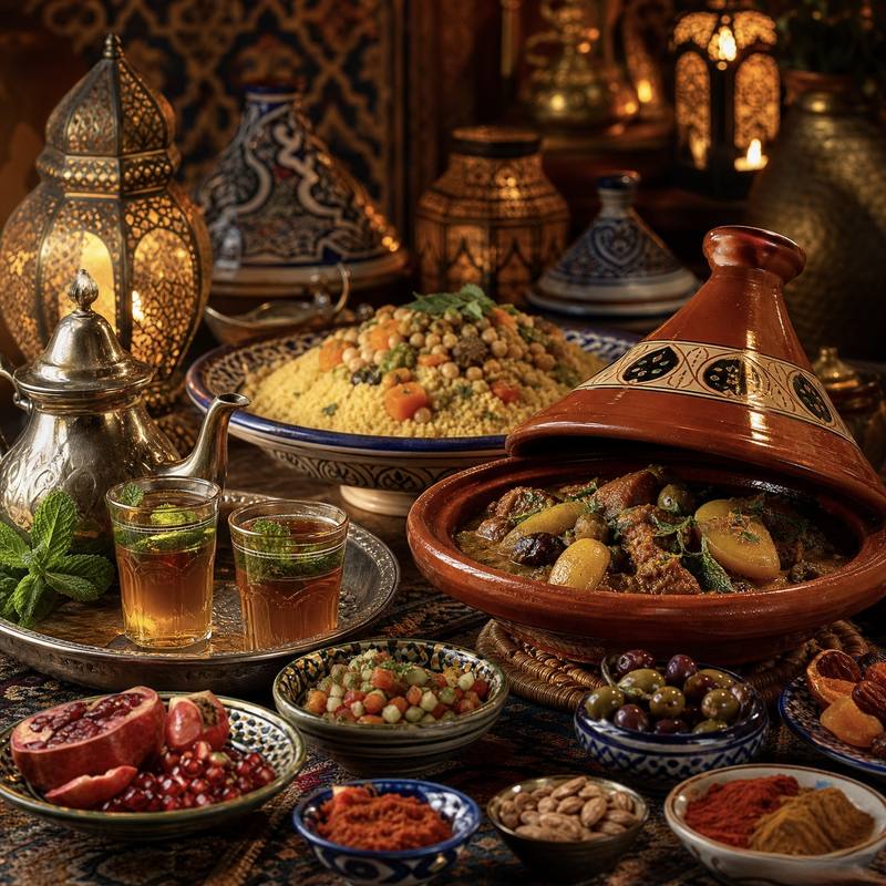 Moroccan Food cuisine