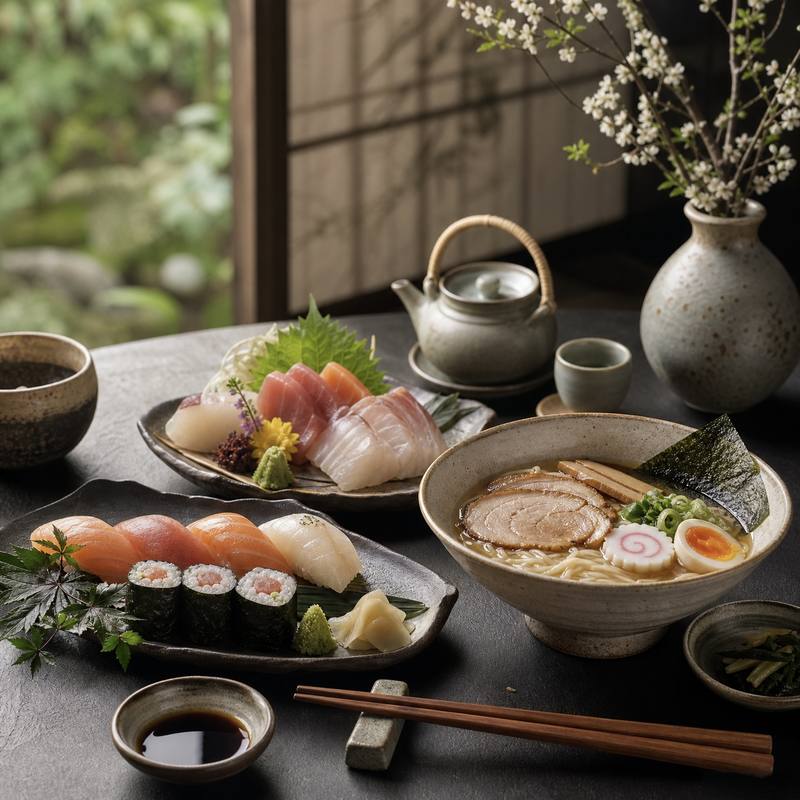 Japanese Food cuisine