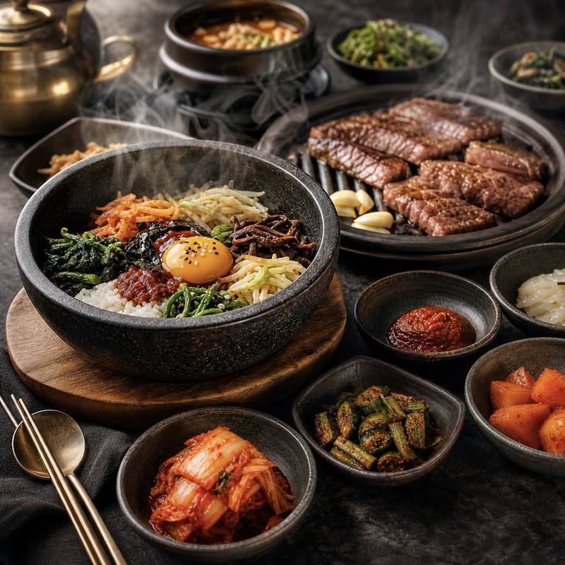 Korean Food cuisine