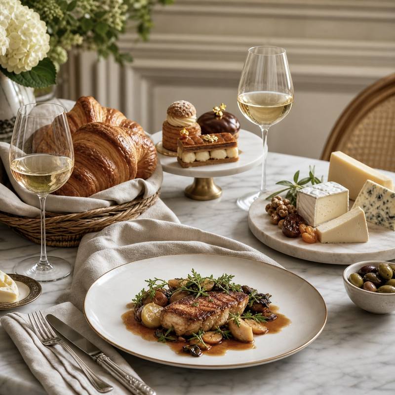 French Food cuisine